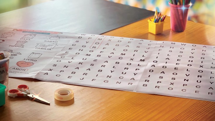 Caça palavras gigante