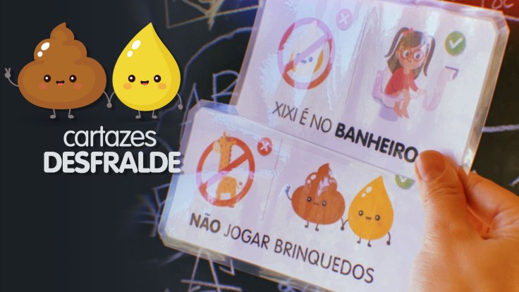 Cartazes desfralde 🚽🧻