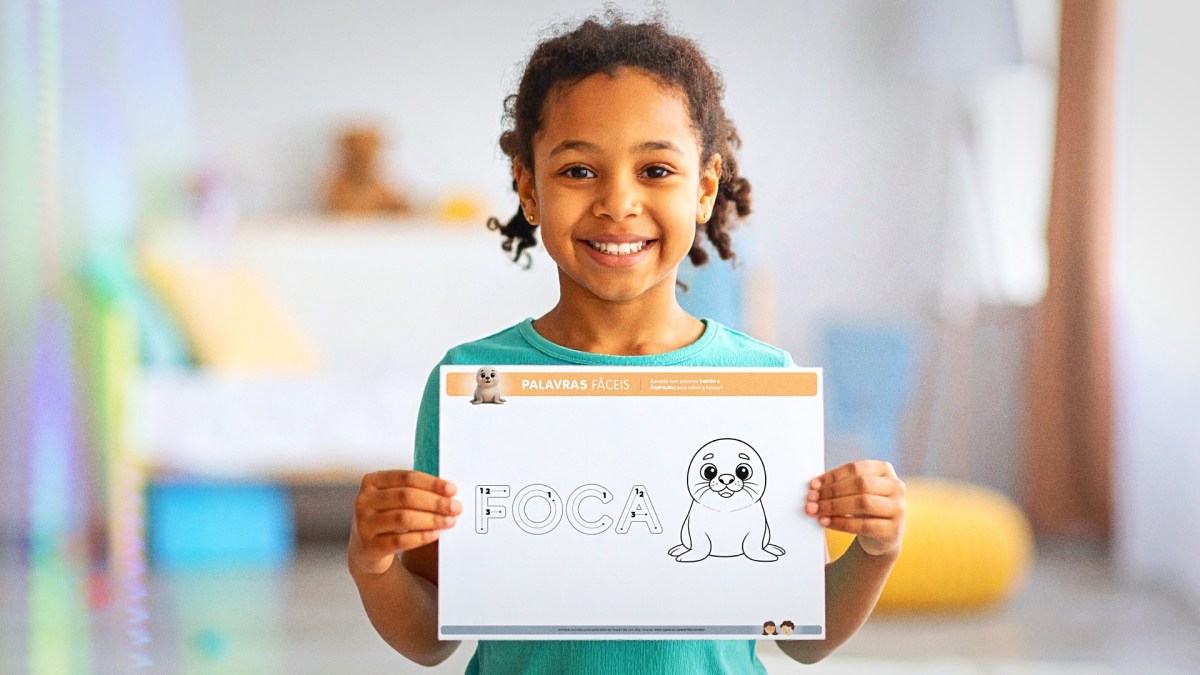 🖍️✨ Palavrinhas Fáceis para Colorir e Escrever!&nbsp;✨✏️