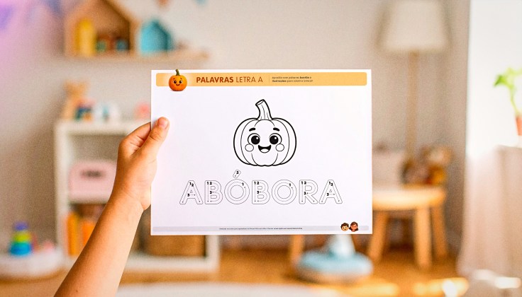 🖍️ Letra A: Apostila para Colorir e Treinar a Escrita