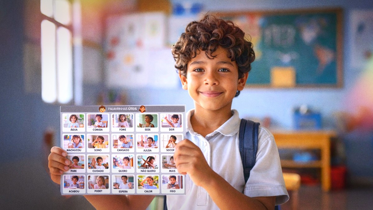 Cartela de CAA » Palavrinhas Úteis (versão com fotos)&nbsp;📸💬