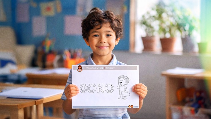 Palavrinhas Úteis » Colorir e Escrever ✏️🎨